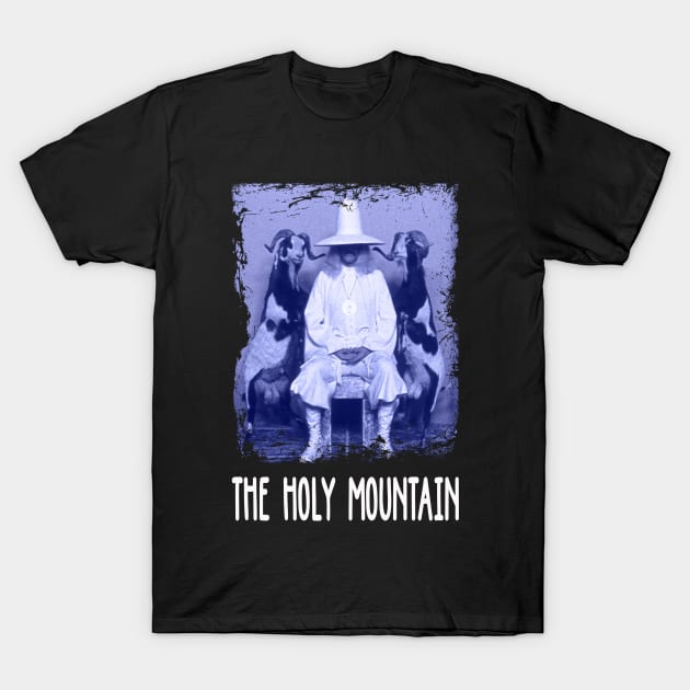 Alejandro's Surreal Tribute The Mountain Retro Tee T-Shirt by Iron Astronaut